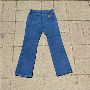 Vintage wrangler flare jeans